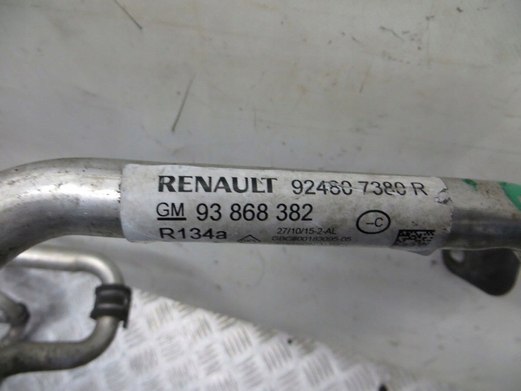 фото №10, Trafic vivaro iii 1.6 шланг кондиціонера 924807380r 14-