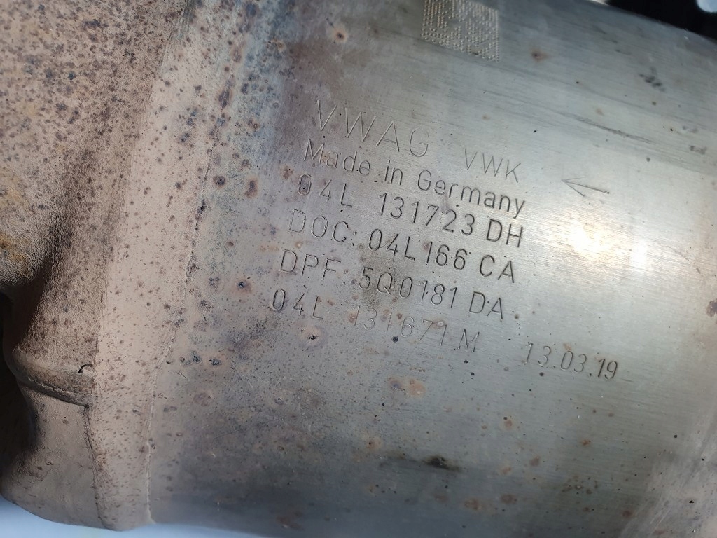 фото №15, Golf vii octavia iii 2019r 1.6tdi dgt каталізатор фільтр часток твердих dpf
