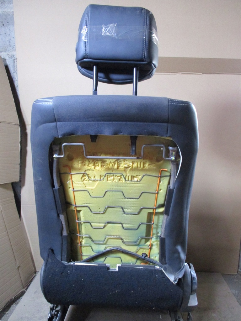 фото №9, Спинка сиденье правый перед renault laguna iii