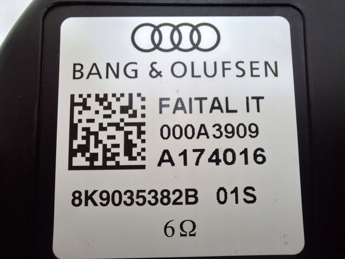 фото №10, Audi a5 8t sportback аудиосистема bang&olufsen комплект