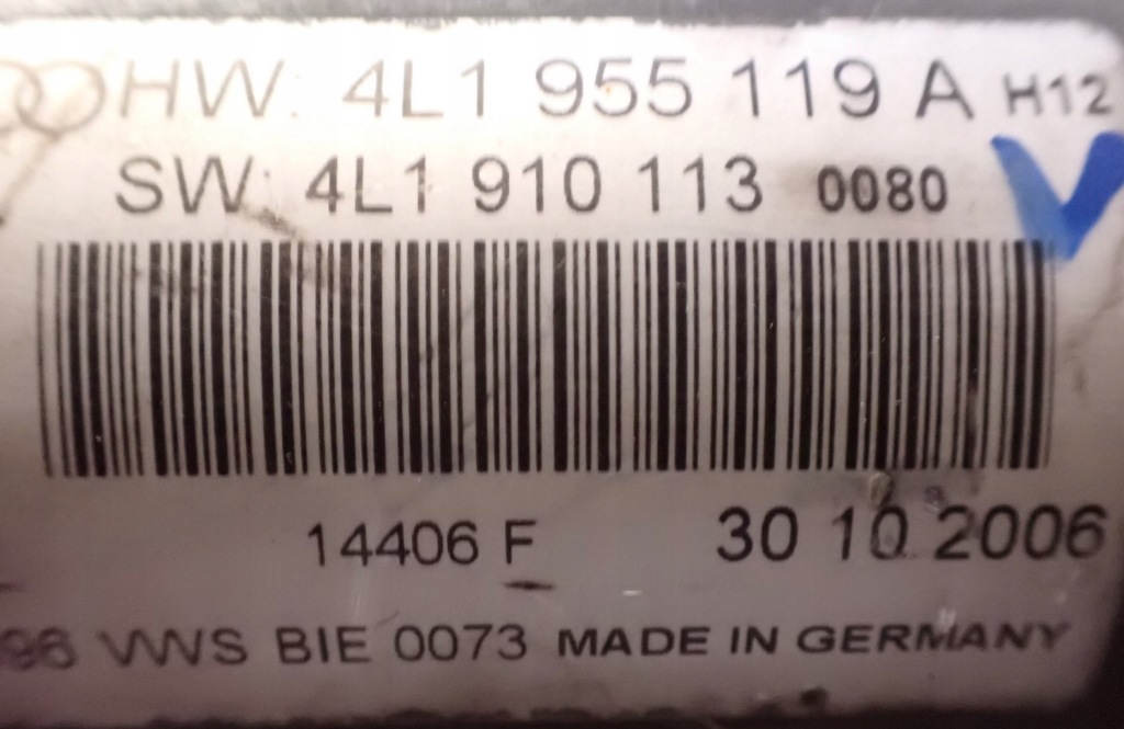 фото №8, 4l1955119a моторчик дворник перед audi q7 4l