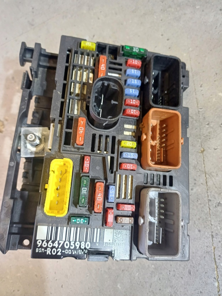 фото №4, Модуль bsm коробка citroen c4 picasso c5 iii c6 nr. 9664705980