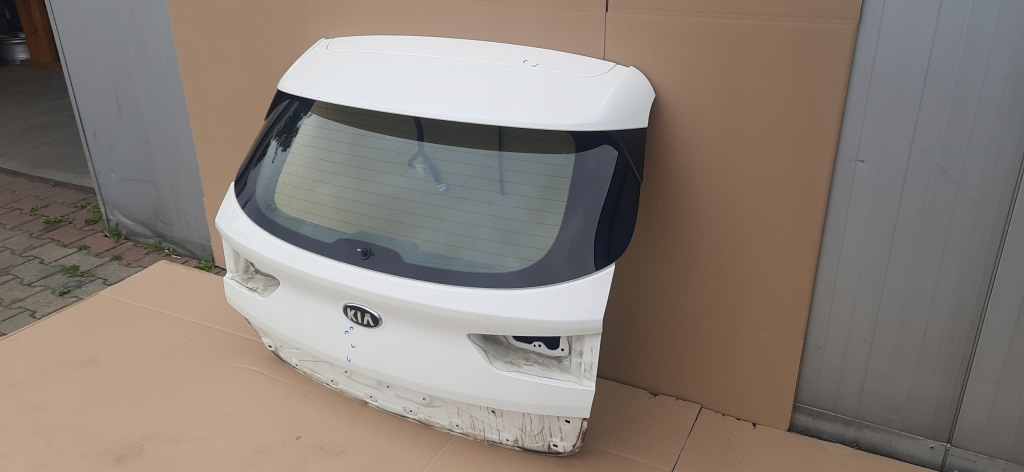 фото №4, Крышка багажника багажника задняя kia optima iv kombi демонтаж