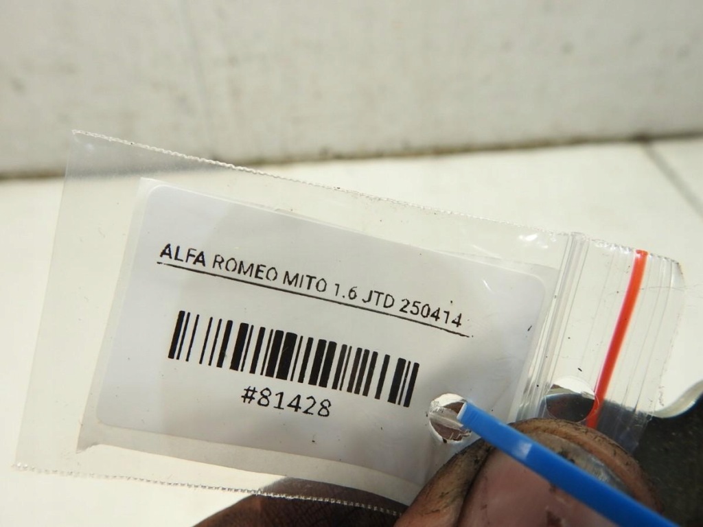 Ремінь безпеки натягувач правий перед alfa romeo mito 618744800 Оригінал