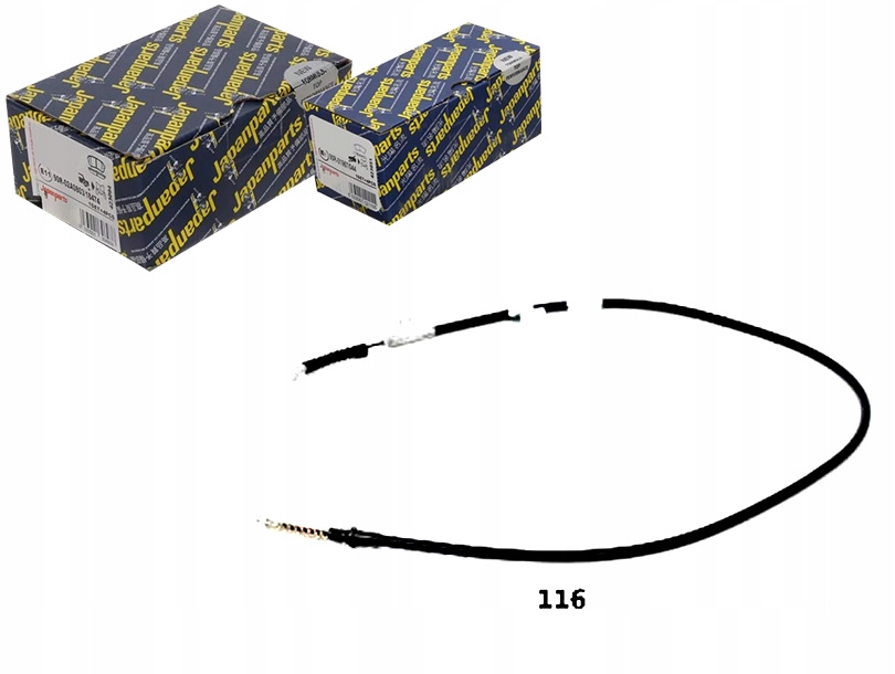 фото №1, Japanparts bc-116 cięgło, гальмо стояночний
