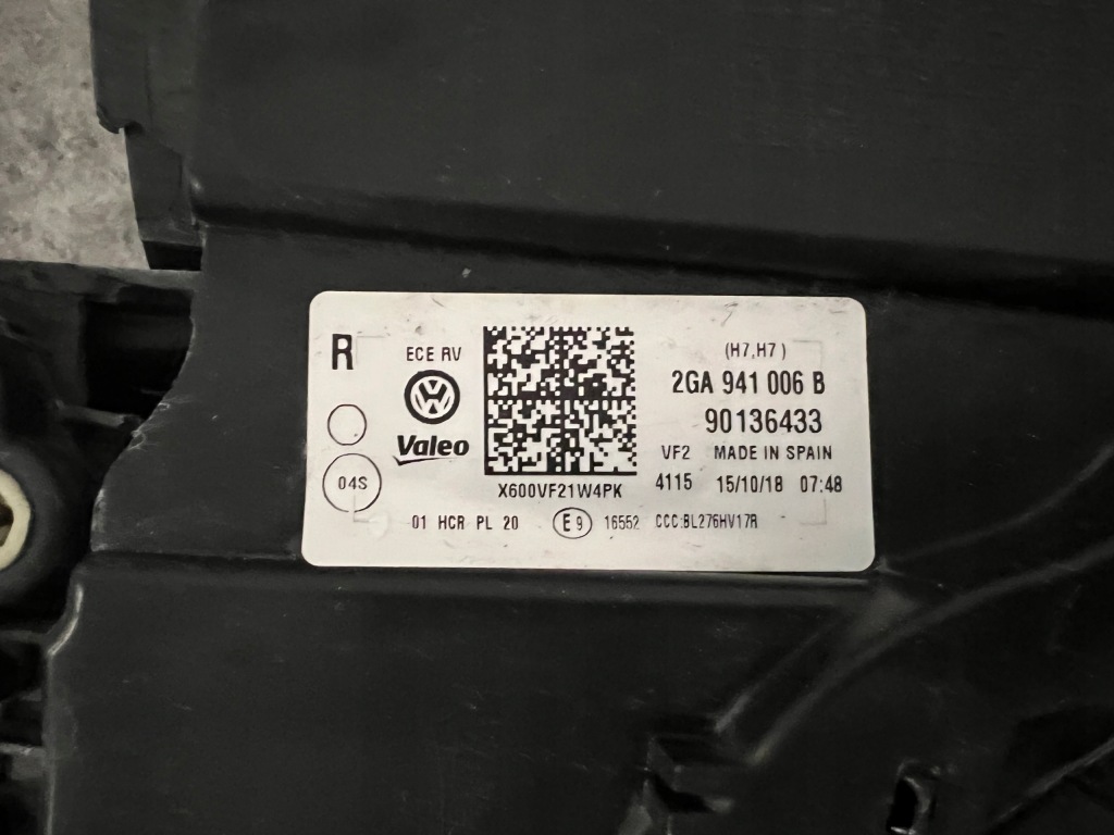 фото №4, Vw t-roc troc правая лампа передняя