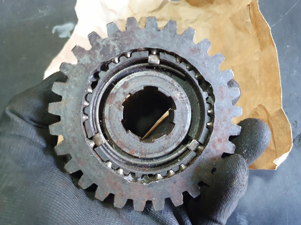 фото №11, Колесо зубчасте коробки оригінал prl nowe міцні żuk nysa warszawa gaz fiat