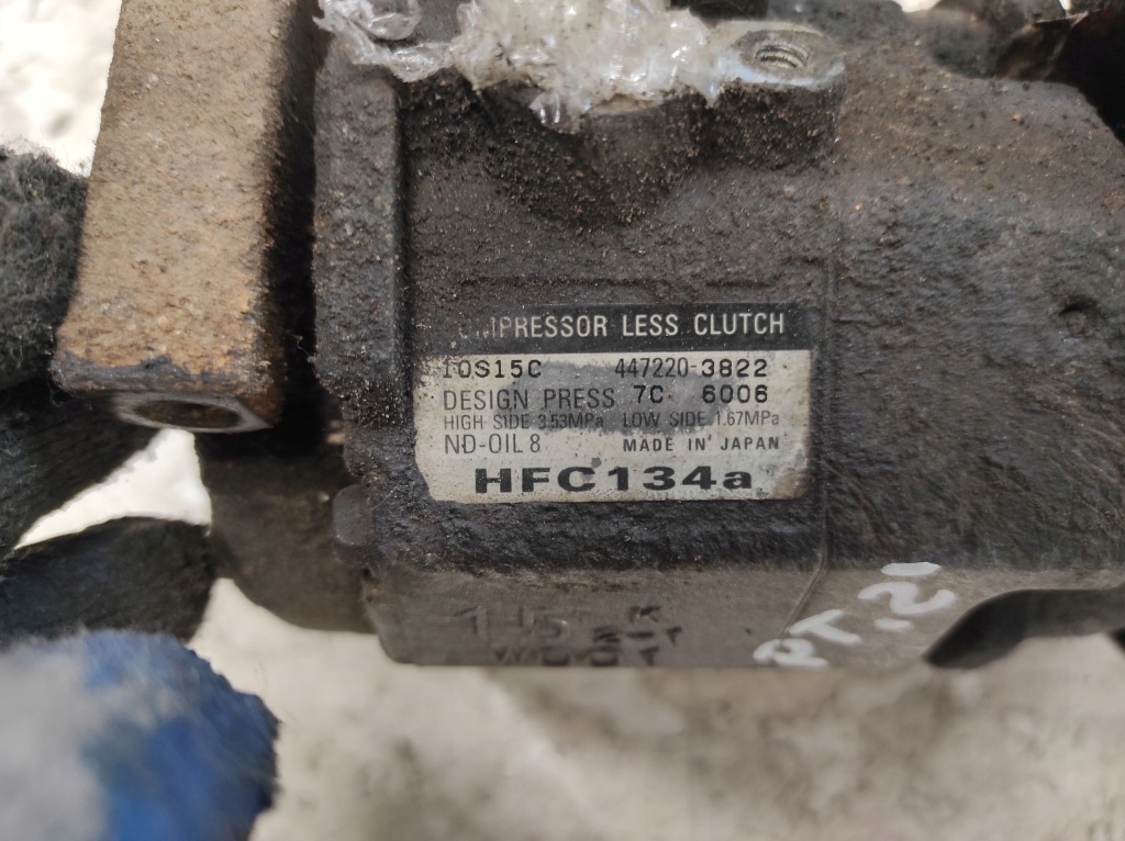 фото №5, Chrysler pt cruiser 00- 2.0 компресор кондиціонера 447220-3822