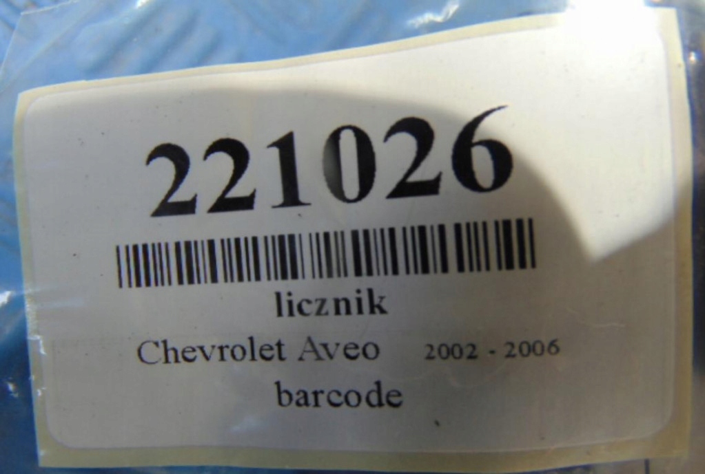 фото №9, Chevrolet aveo 1.2b счетчик 96814468