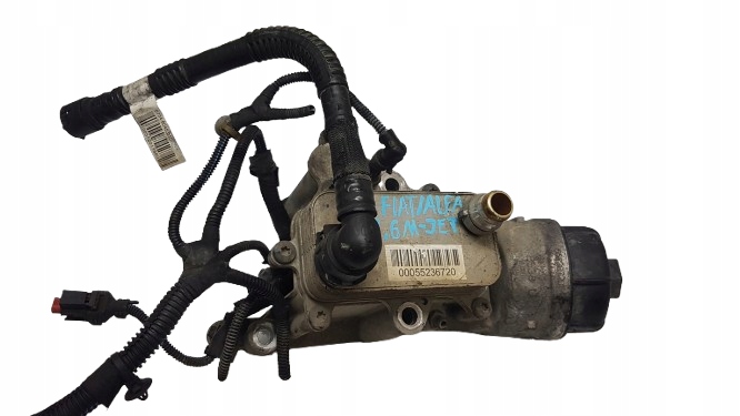 фото №1, Fiat alfa 1.6 m-jet корпус фильтра масла 55236720