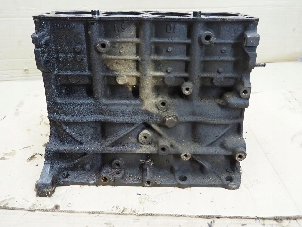 фото №12, Seat inca 1.9 sdi блок двигателя ayq