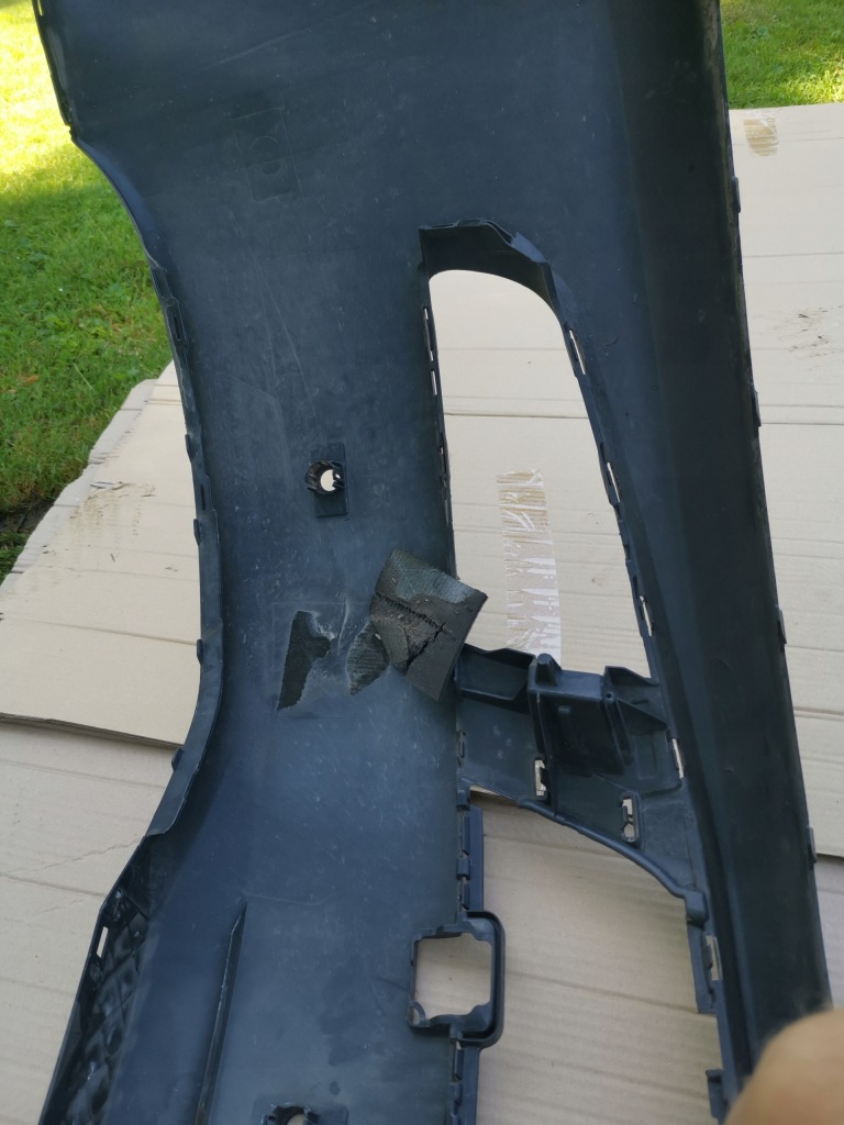 Бампер перед vw sharan 2 7n 10- pdc Зі Шроту