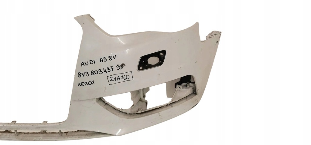 фото №6, Audi a3 8v 2012-2016 бампер передний перед ксенон 8v3807437de