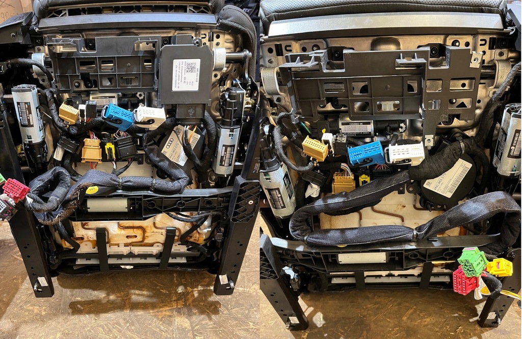 фото №6, Сиденья kpl. кожа модули вентилируемые массаж porsche panamera 971 1