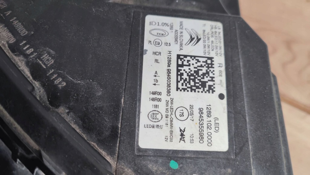 фото №7, Фара citroen c5 aircross 9845355980