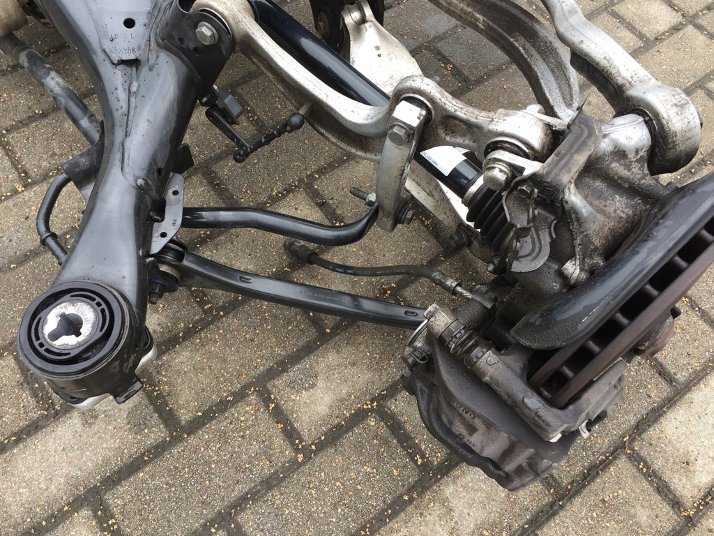 фото №6, Audi q8 4m 4m8 подвеска задние подрамник задняя 3.0d дизель 0g2500043b