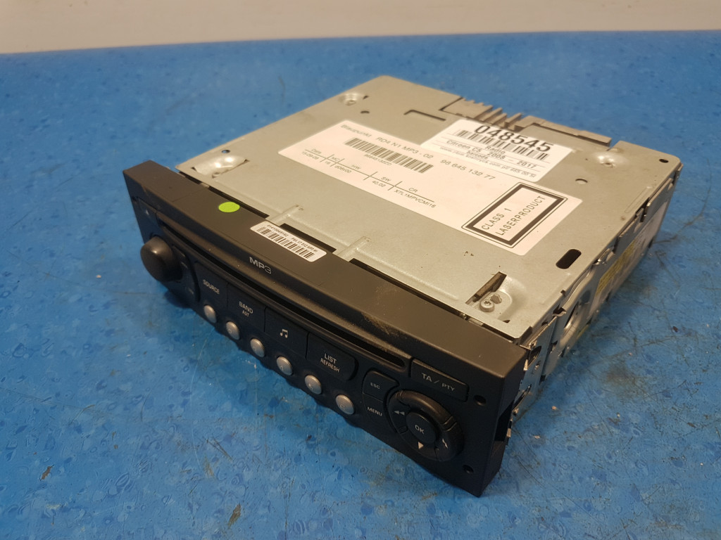 фото №4, Citroen c5 ii x7 радио 9664513277