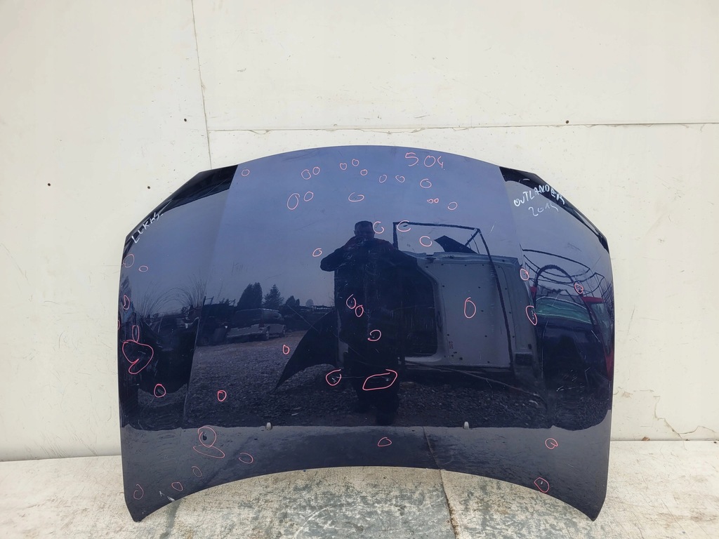 фото №1, Mitsubishi outlander ii lift 10-13 капот перед передня