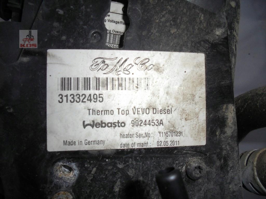 фото №4, Подогреватель webasto volvo xc60 i 2011 2.0d d5