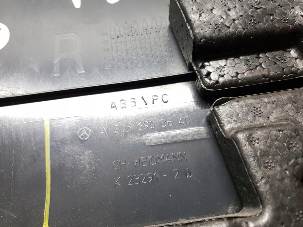 фото №6, Защита стойка правая mercedes-benz c w203