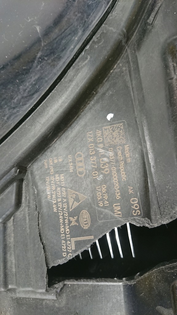 фото №14, Audi a6 c8 4k led matrix лампа ліва передня перед