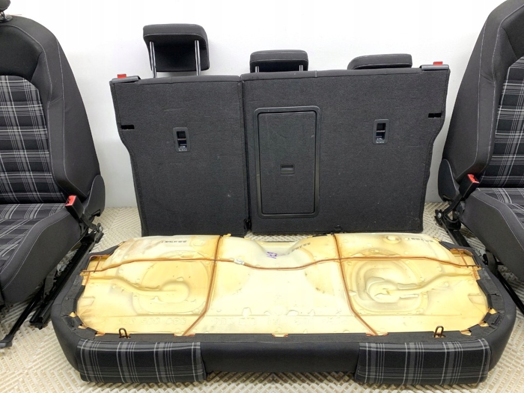 фото №5, Сидіння заднє сидіння обшивки комплект vw golf vii хетчбек