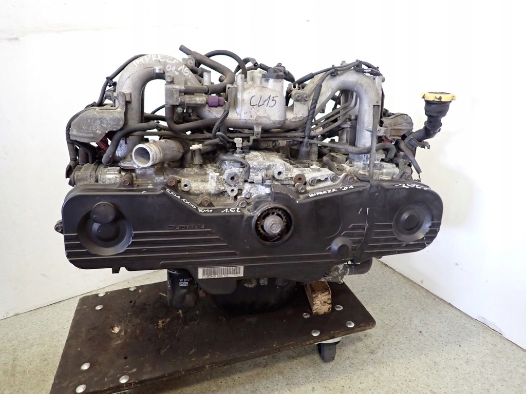 фото №7, Subaru impreza 1.6 00-06 двигатель двигатель ej16 201 tyś km