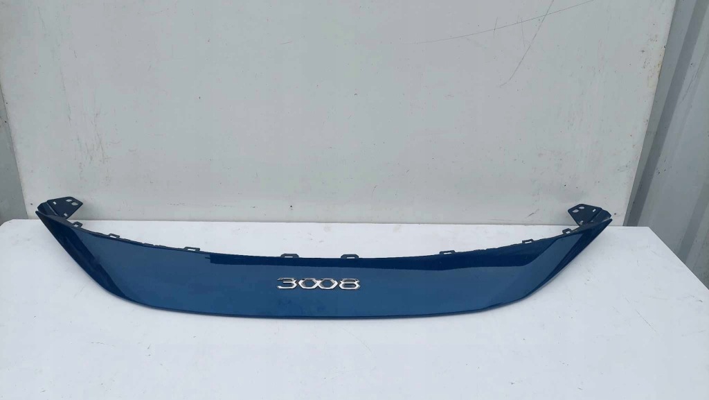 фото №1, Peugeot 3008 ii lift молдинг накладка бампера перед 2180