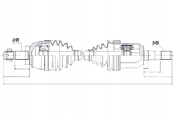 фото №10, Nty приводной вал приводная alfa romeo 156 1.9jtd 01- lancia lybra 1.9jtd 01-