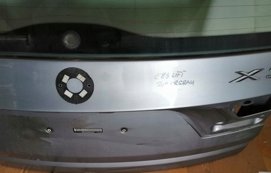 фото №7, Bmw x3 e83 lift крышка багажника silbergrau
