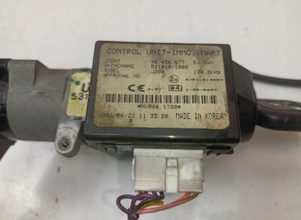 фото №4, Замок запалювання chevrolet lacetti