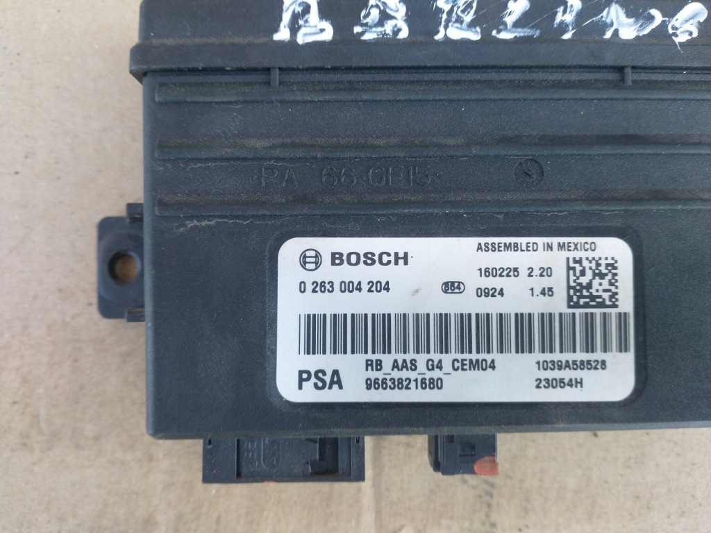 Partner berlingo модуль pdc 0263004204 Ціна