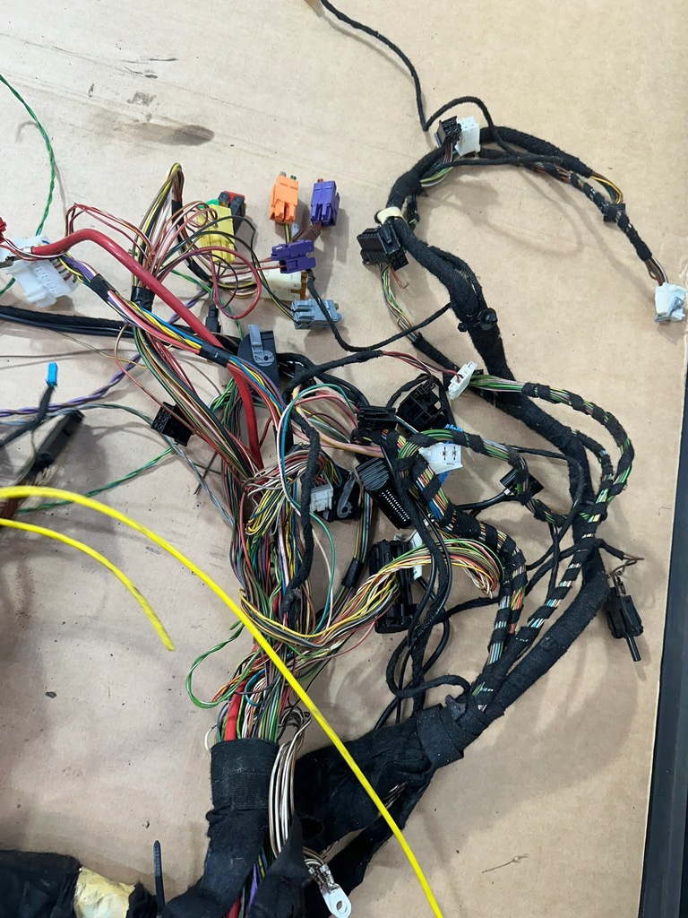 фото №10, Джгут панелі, електропроводка панелі, кабелі mercedes sl r230, w230 zu europa