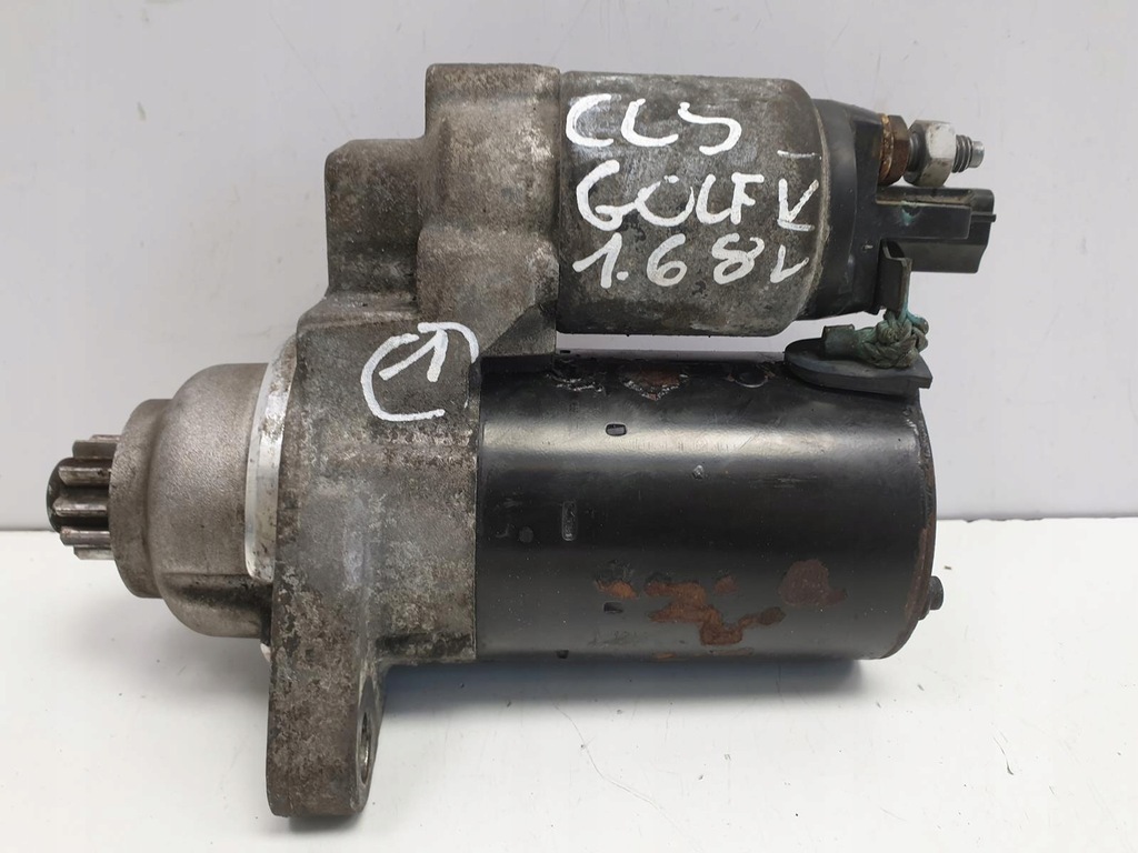 фото №1, Vw golf vi 1.6 8v стартер оригинал bosch