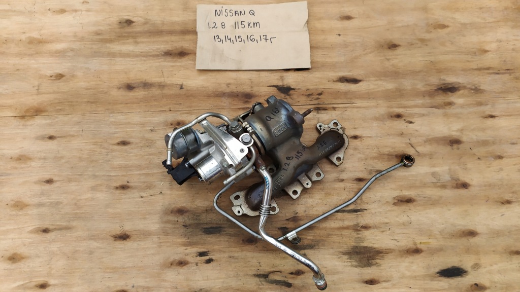 фото №1, Nissan qashqai j11 1.2 турбонагнетатель hb201439411