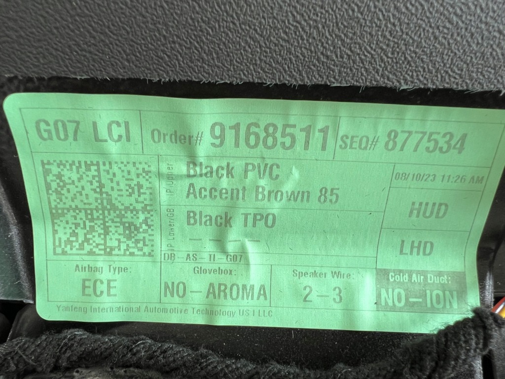 фото №5, Bmw x7 g07 x5 g05 x6 g06 lci панель приладів панель  приладова панель приладів шкіра nowa