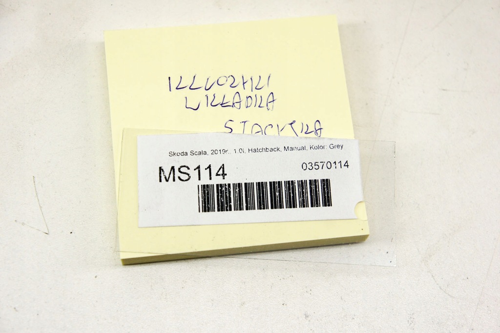 фото №6, Ms114 skoda scala ключи замок зажигания вкладка kpl