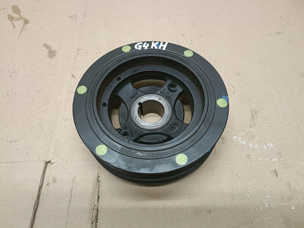 фото №1, Kia hyundai 2.0 t-gdi g4kh шкив коленчатого вала nhn8