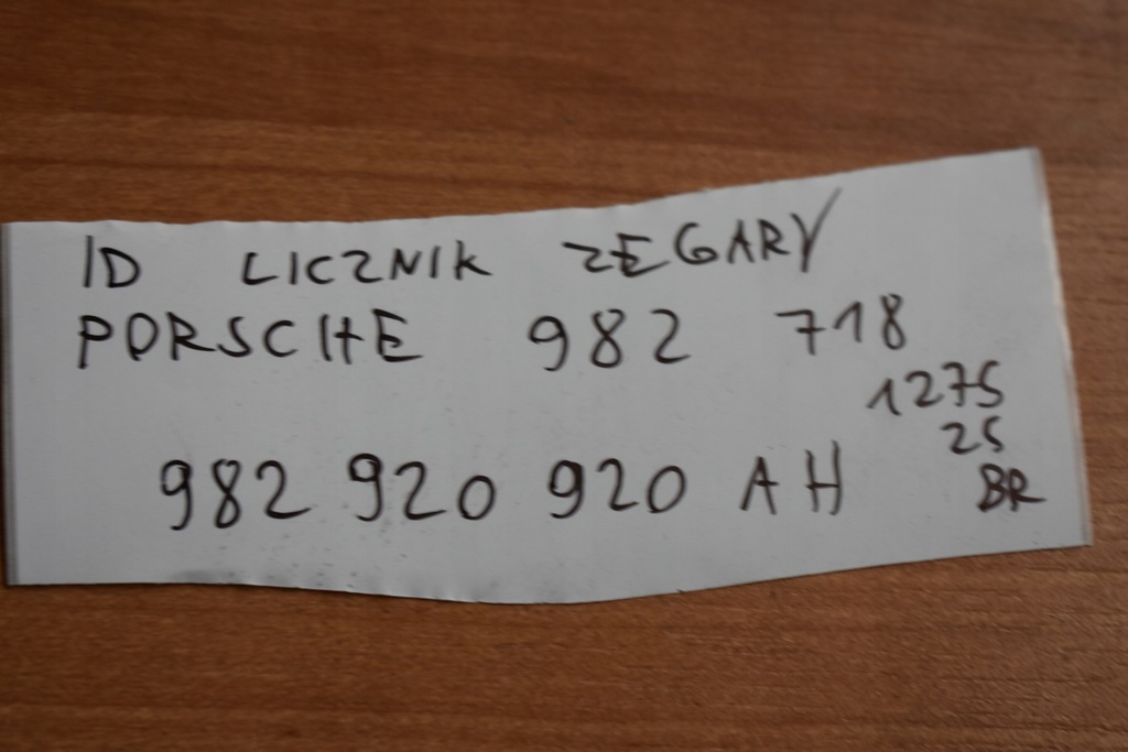 фото №6, Idealny счетчик приборы porsche 982 718 1