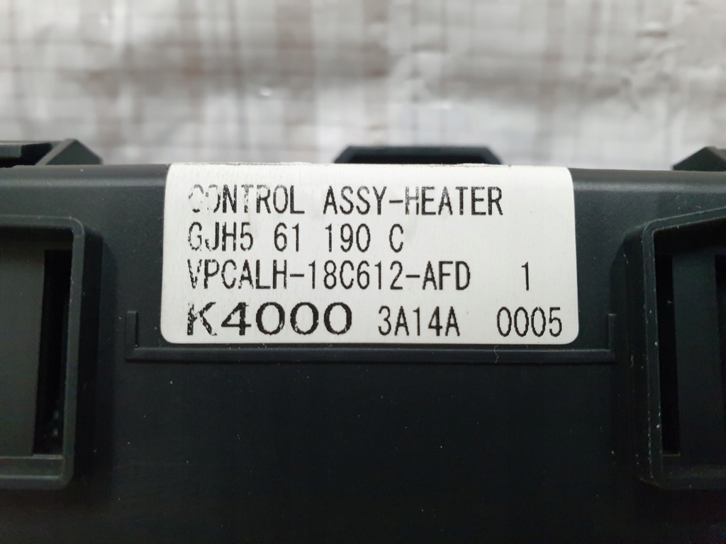 фото №7, Mazda 6 gj 12-15 42b 2.2 d панель кондиционера кондиционер обдув