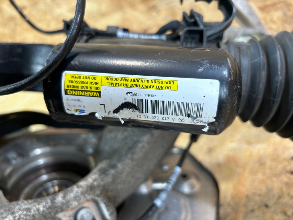 фото №15, Підвіска амортизатор важіль поворотний кулак лівий перед mercedes w213 airmatic