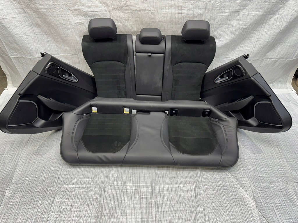 фото №7, Сиденья заднее сиденье обшивки подлокотник туннель alfa romeo giulia quadrifoglio qv