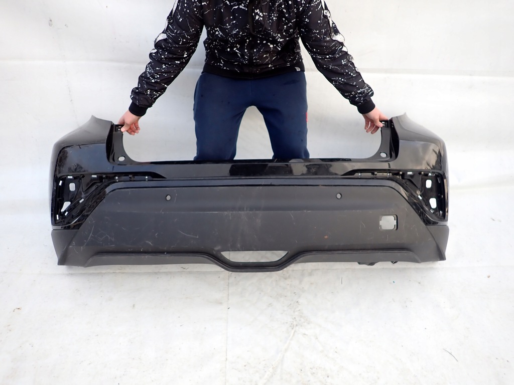 фото №1, Бампер задний toyota c-hr siedlce белый niebieski