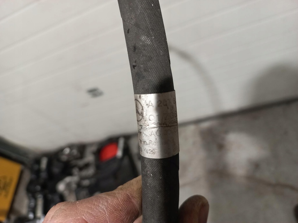 фото №2, Mercedes-benz оригінальний номер a2078303015 шланг кондиціонера