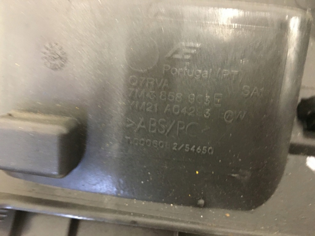 фото №12, Заглушка панели 7m3857917c vw sharan 1,9 tdi