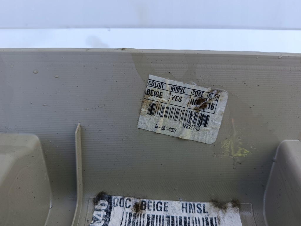 фото №9, Полиця захист панель приладів багажника nissan altima iv 4 l32 2007-2012