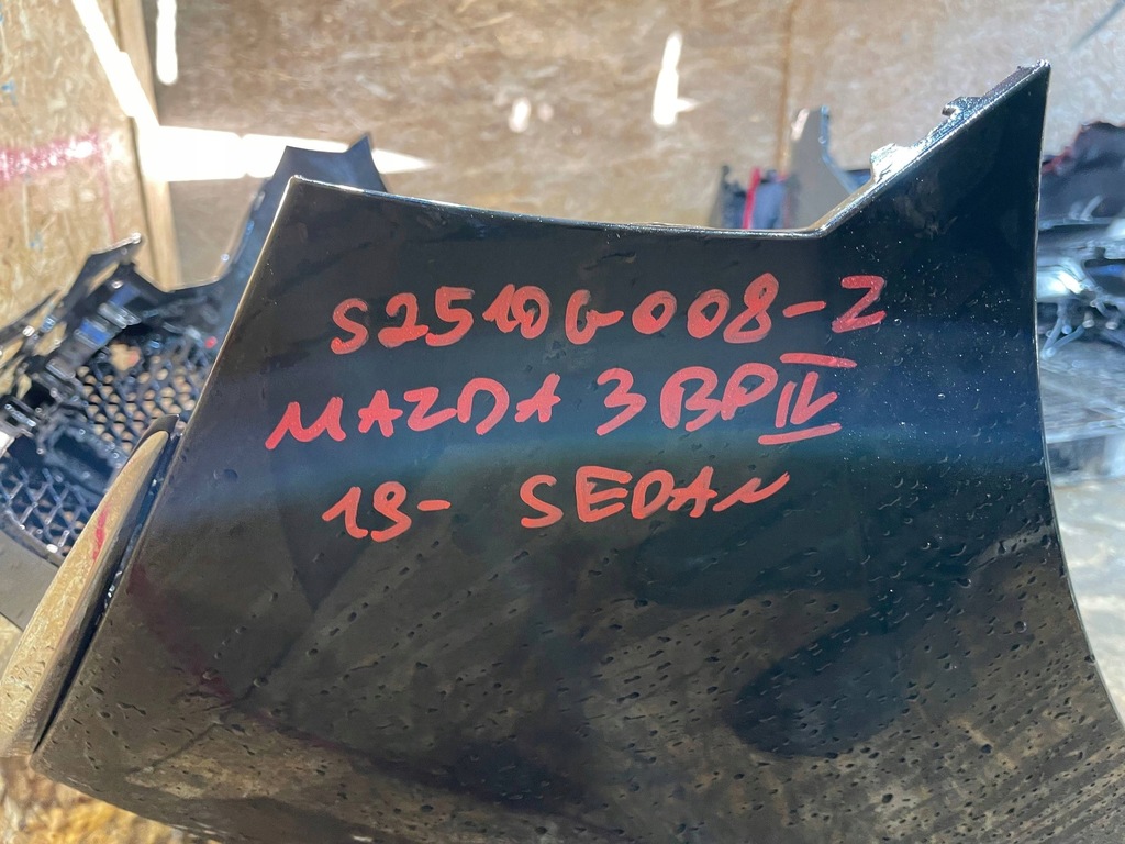 фото №13, Mazda 3 bp iv 4 19- sedan бампер перед передний решётка радиатора