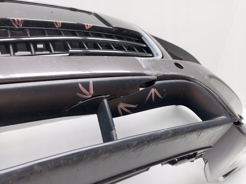 Audi q7 4l 2006- бампер передній бампер перед 4 pdc sprysk 4l0807437d = Доставка