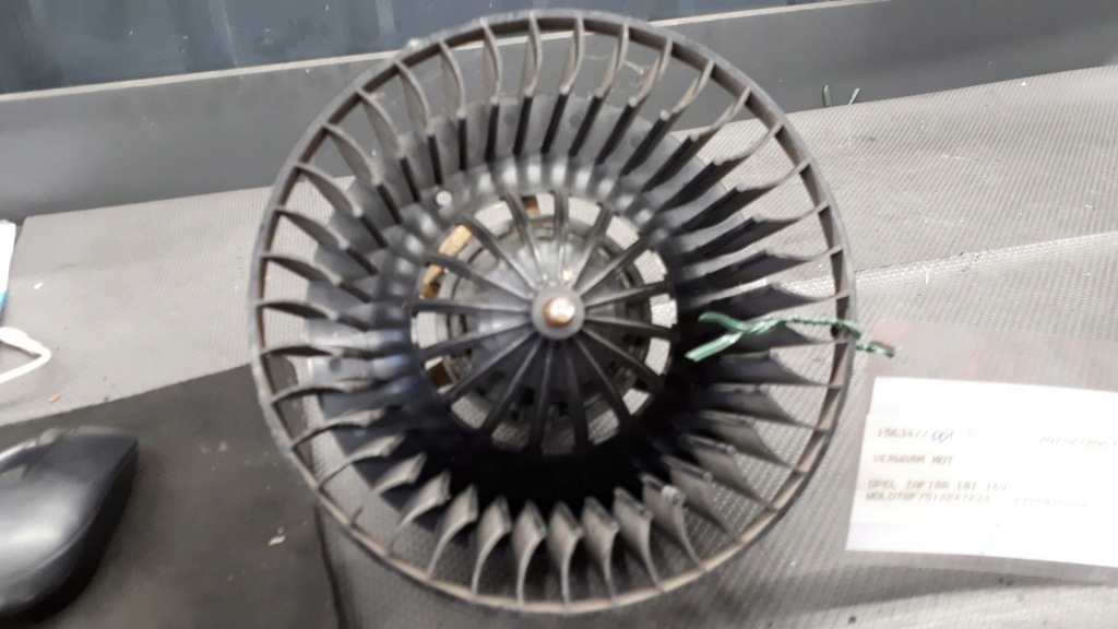 фото №10, 11287 повітродувка обдув opel astra g 1.6 01r