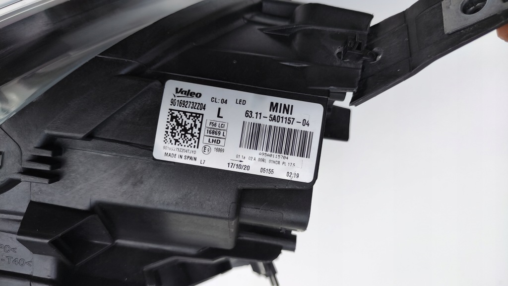 Mini cooper f55 f56 рестайлинг  фара full led левая перед передняя 5a01157 lp56 в Украине